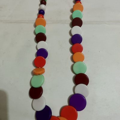 Coin multicolor mala