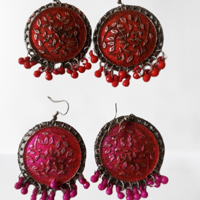 Silver-Plated with red jumkha