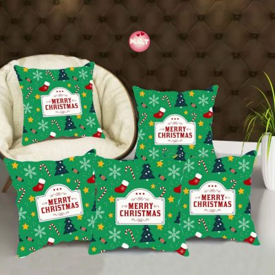 Pillow set with beautiful Christmas print