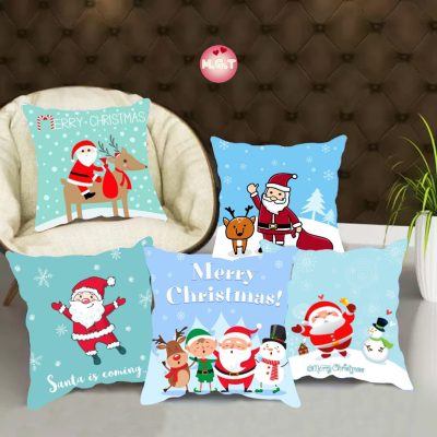 Pillow set with beautiful Christmas print