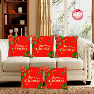 Sofa Pillow set with beautiful red color