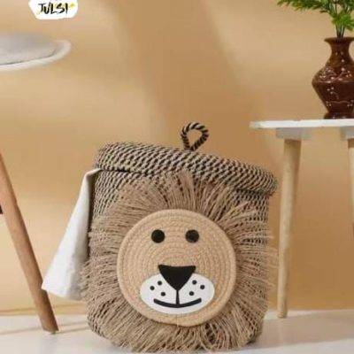 kids Baskets with cartoon face