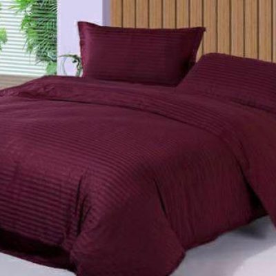 Pure satin Soft Bed Sheet with pillow cover