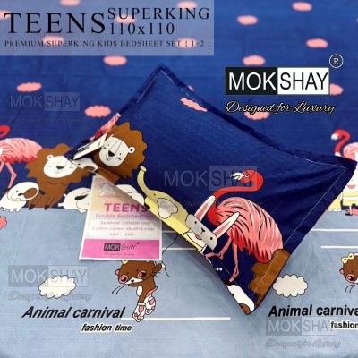 TEENS SUPERKING BED SHEET (MOKSHAY)