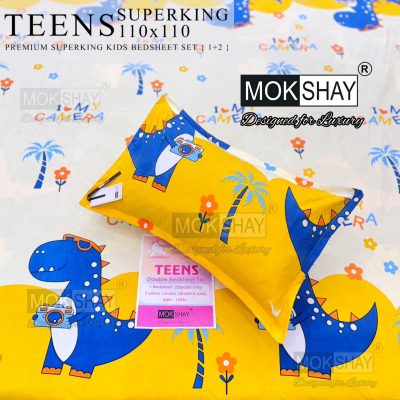 TEENS SUPERKING BED SHEET (MOKSHAY)