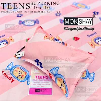 TEENS SUPERKING BED SHEET (MOKSHAY)