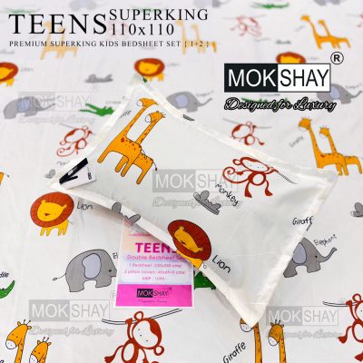 TEENS SUPERKING BED SHEET (MOKSHAY)