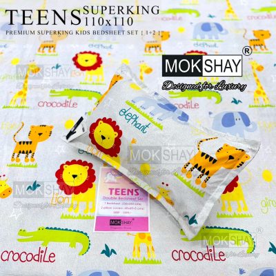 TEENS SUPERKING BED SHEET (MOKSHAY)