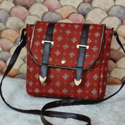 brown color Sling bag