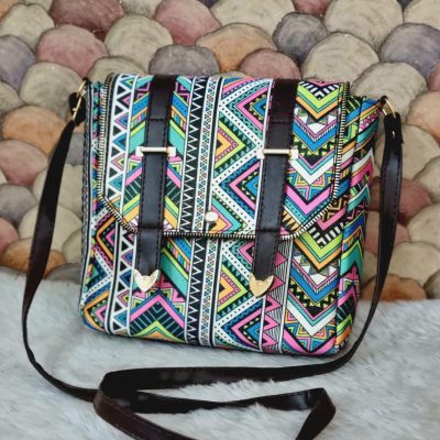 Beautiful coloring sling bag