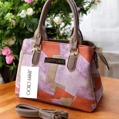 jimmy Choo Hand & Shoulder Bag With Long Adjustable belt