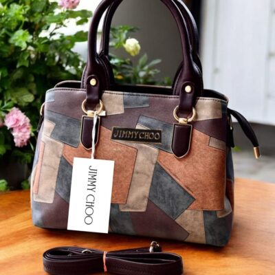 jimmy Choo Hand & Shoulder Bag With Long Adjustable belt
