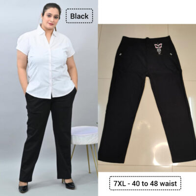 Plus size pants And Shirt for formal look